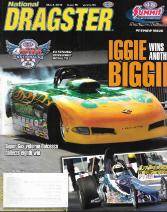 NATIONAL DRAGSTER 2012 MAY 04 -